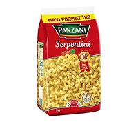 PANZANI - Pâtes Fantaisies Serpentini 1Kg - Lot De 4 - Vendu Par Lot