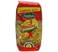 Panzani Pâtes Les 3 Minutes Torti 1 kg - Lot de 3