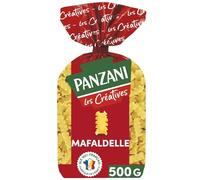 PANZANI - Pâtes Mafaldelle Gourmandes, Texture Ondulée pour Sublimer Vos Recettes (500g) - Le lot de 4