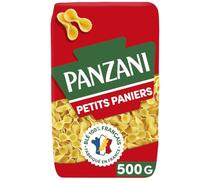 PANZANI - Pâtes petits paniers | Savoureux et onctueux | Idéal pour vos plats gourmands | le paquet de 500g | LOT DE 4