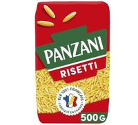 PANZANI - Pâtes Risetti Texture Authentique et Fondante pour Repas Savoureux (Paquet 500g) - Lot de 4 - vendu par Lot
