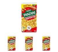 Panzani Pâtes Serpentini 1 kg (Lot de 4)