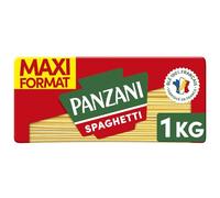 PANZANI - Pâtes spaghetti | Savoureux et onctueux | Idéal pour vos plats en sauce | le paquet de 1kg | LOT DE 4