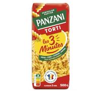 Panzani Pâtes Les 3 Minutes Torti 500 g - Lot de 6
