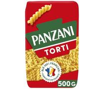 PANZANI - Pâtes Torti Gourmandes, Texture Ferme et Saveur Authentique (Paquet 500g) - Lot de 4 - vendu par Lot