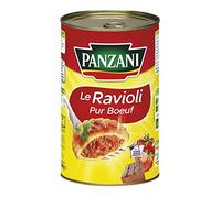 PANZANI - Ravioli Pur Boeuf 1200G - Lot De 3