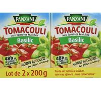 Panzani Sauce Tomacouli Basilic 2 x 200 g