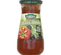 Panzani Sauce tomate olives & basilic, aux tomates fraîches - Le pot de 400g