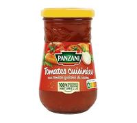 Panzani Sauce Tomates Cuisinées 210G - Préparée à partir des tomates fraîches pour des sauces savoureuses de pâtes, riz et légumes secs. - Le Lot De 4