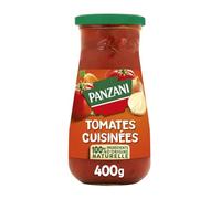 PANZANI - Sauce Tomates Gourmande aux Saveurs Authentiques, Texture Onctueuse (Pot 400g) - Le lot de 4