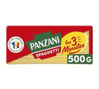 PANZANI - Spaghetti Cuisson Express en 3 Minutes, Texture Fondante et Goût Authentique (500g) - Le lot de 4