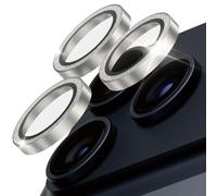 Panzer Glass Verre de Protection Objectif Camera pour iPhone 17 Pro et 17 Pro Max Glitter Argent