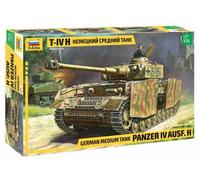 Panzer IV Ausf-H Plastique Kit 1:3 5 Model Zvezda
