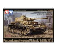 TAMIYA 32518 1:48 DT. Panzerkampfw.IV AUSF.J - Kit de modélisme, Plastique, Bricolage, Loisirs, Collage, kit de Construction en Plastique, Non Peint, Multicolore