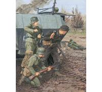 Panzer Pionier Bataillon 37 Figurine 1:35 Kit Maquette Plastique DRAGON MODELS
