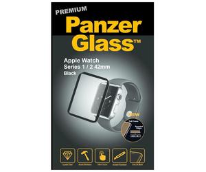 PanzerGlass 2012 accessoire intelligent à porter sur soi Protecteur d'écran Noir pour Apple 1 & 2