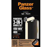 PanzerGlass 3-en-1-Privacy-Pack iPhone 15