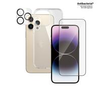 PanzerGlass ® 3-in-1 Bundle iPhone 14 Pro Max Protection d'écran transparent Apple 1 pièce(s)