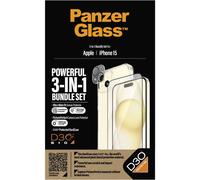 PanzerGlass 3-in-1-Pack Verre de protection décran Apple iPhone 15 1 pc(s) B1172+2809