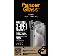 PanzerGlass 3-in-1-Pack Verre de protection décran Apple iPhone 15 Pro 1 pc(s) B1173+2810
