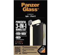 PanzerGlass 3-in-1-Privacy-Pack Film de protection pour écran avec anti-espion Apple iPhone 15 1 pc(s) B1172+P2809