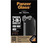 PanzerGlass 3-in-1-Privacy-Pack Film de protection pour écran avec anti-espion Apple iPhone 15 Pro 1 pc(s) B1173+P2810