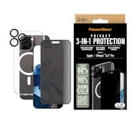 PanzerGlass 3-in-1 Privacy Protection Bundle iP 16 Pro Max