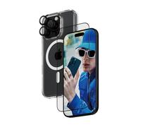 PanzerGlass ® 3-in-1 Protection Bundle iPhone 16 Pro Protection d'écran transparent Apple 1 pièce(s)