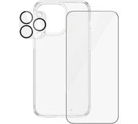 PanzerGlass 3-in-1 Ultra Wide Fit Bundle Glass + Case + Lens Set étui + verre de protection Apple iPhone 15 Pro Max B1175+2812