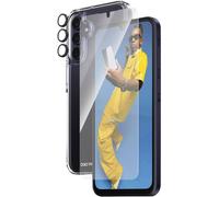PanzerGlass 3-in-1 Ultra Wide Fit Bundle Glass + Case + Lens Set étui + verre de protection Samsung Galaxy A15, Galaxy A15 5G B0463+7349