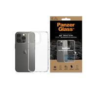 Panzerglass Boîtier rigide antibactérien avec militaire pour Iphone 13 Pro - Clair