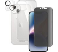 PanzerGlass Bundle Privacy Glass+Case Verre de protection décran avec anti-espion Apple iPhone 14 1 pc(s) anti-traces de doigts, antibactérien B0401+P2783