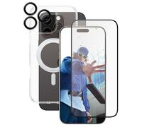 PanzerGlass CARE by 3-in-1 Ceramic Bundle iPhone 16 Pro Max Protection d'écran transparent Apple pour Apple - iPhone 16 Pro Max