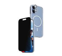 PanzerGlass Pack de protection 3-en-1 CARE – Vie privée, MagSafe, polycarbonate+TPU – iPhone 17