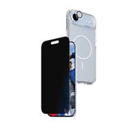 PanzerGlass Pack de protection Flagship 3-en-1 Confidentialité pour iPhone Air Noir transparent