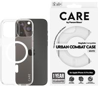 PanzerGlass CARE by Case Flagship White MagSafe iPhone15ProMax (1420)