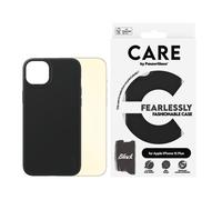 CARE by PanzerGlass - Coque de protection pour téléphone portable - polyuréthanne thermoplastique (TPU) - noir - pour Apple iPhone 15 Plus