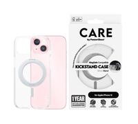 PanzerGlass CARE by Case Silver Kickstand & MagSafe iPhone 15 (1413)