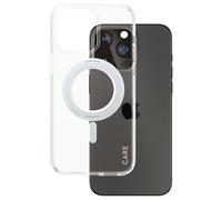 PanzerGlass CARE by Case Transparent w. Silver Kickstand & MagSafe iPhone 15 Pro Max coque pour téléphone 6.7" Housse pour Apple - iPhone 15 Pro Max
