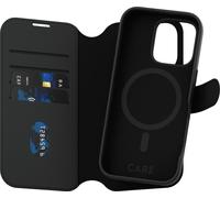 PanzerGlass CARE by ® Feature Case Tango Two-in-One Wallet m. MagSafe iPhone 16 Pro, Cover, Apple, Apple - iPhone 16 Pro, Schwarz