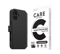 Panzerglass Care by ® Feature Case Tango Two-in-One Wallet w. MagSafe iPhone 16 Plus Coque de Protection pour téléphones Portables Housse Noir