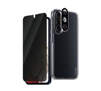 CARE by PanzerGlass Urban Combat - Pack de protection de la vie privée 3-en-1 - coque de protection pour téléphone portable - polyuréthane
