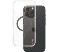 PanzerGlass CARE by ® Flagship Case Transparent Urban Combat m. Schwarz MagSafe iPhone 16 Pro Max, Housse, Apple, Apple - iPhone 16 Pro Max, Transparent