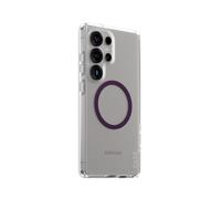 PanzerGlass CARE by ® Flagship Case Transparent Urban Combat w. Plum Purple Qi Compatible Samsung Galaxy S25 Ultra coque de protection pour téléphones portables Housse Samsung Samsung - Galaxy S25 Ult