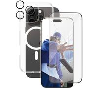 CARE by PanzerGlass - Coque de protection pour téléphone portable - vaisseau amiral - compatibilité avec MagSafe - polyuréthanne thermoplastique