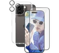 PanzerGlass CARE by ® Panzerglas 3-in-1 Protection Coque arrière Apple iPhone 16 Pro transparent résistant aux chocs B1354+2862+1286