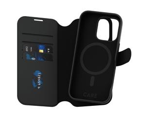 PanzerGlass CARE Cover Wallet iPhone 16 Pro 1330 - Unisex - Cuir synthétique