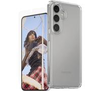 PanzerGlass CARE Fashion 2-in-1 Set étui + verre de protection Samsung Galaxy S25 transparent résistant aux chocs CRRCANUG38388