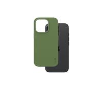 PanzerGlass CARE Fashionable Case Green MagSafe iPhone 16 Pro - Housse de protection verte, dimensions 75.6x153.8x14.7mm, standard MIL-STD-810H