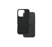 PanzerGlass CARE Fashionable Case Noir pour iPhone 16 Pro : Housse Silicone, Résistance Chocs & Rayures, Standard MIL-STD-810H, 74.8x153x14.4mm, 30g